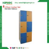 Digital Lock Staff Locker ABS Plastic Storage Locker Cabinet