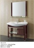 Solid Wooden Furniture Bathroom Cabinet (13116)