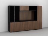 Modern Wood Office Furniture Storage Closet Filing Cabinet