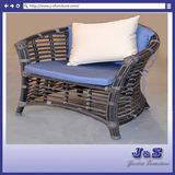 Big Round Luxury Outdoor Patio Wicker Furniture, Garden Rattan Furniture Chair (J3561)