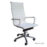 Modern Metal Swivel Leather Meeting Boss Chair for Office