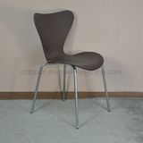 (SP-UC075) Stacking Food Court Plastic Arne Jacobsen Series 7 Chair