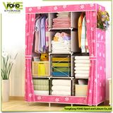 2017 Best Sell Closet Organizer Portable Wardrobe Cabinet Home Furniture