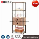 China Manufacutrer DIY Steel Wood Cabinet Knockdown Wash Room Furniture