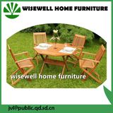 5-Pieces Solid Wood Garden Furniture