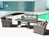 Garden Patio Wicker Kd Outdoor Home Hotel Office Restaurant Furniture (J563)