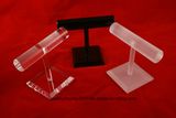 Solid Acrylic Bangle Bracelet T-Bar Jewellery Display Stand 16cm Tall