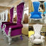 Luxury King Chair Set Rental Royal Event Use