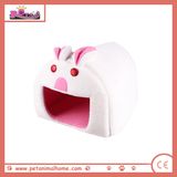 Cute Cartoon Pet Bed in White