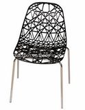 Cheap Price Plastic Chair with Metal Frame Metal No Folding Chair