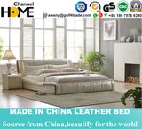 New Elegant Modern Genuine King Size Bed (HC902) for Bedroom