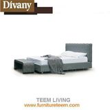 Euro Hot Sale New Design Bedroom Leather Bed