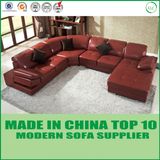 U Shape Living Room Leather Sofa