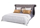 New Italian Design Leather Bed