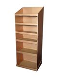 Cardboard Display Shelf Paper Storage Rack Bookshelf