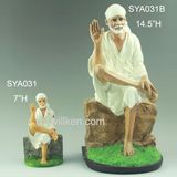 Decorative Resin Statue of Indian God Sai Baba