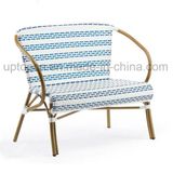 Aluminum Tube Double Seat Chair with PE Rattan (SP-OC361)