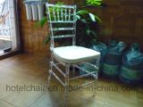 Stacking Plastic Wedding Banquet Wedding Tiffany Chiavari Chair with Cushion