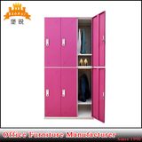 Jas-028 6 Door Used Stadium Locker/Sports Gym Metal Locker/Steel Office Cabinet