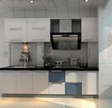 Modern Glossy Wooden Kitchen Cabinet with MDF