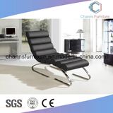 High Quality Leisure Black Leather Office Furniture Lounge Chair