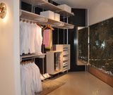 Customized Modern Wood Door Designs Bedroom Furniture Walk in Wardrobe