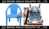 Injection Custom Rattan Imitation Plastic Chair Mould with Arm