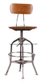 Industrial Metal Restaurant Dining Toledo Bar Stools Chairs