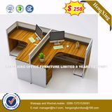 Famous Design High Glossy SGS Approved Office Workstation (HX-8NR0458)