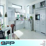 European Style Wood Kitchen Fuiniture Lacquer Laminate Modular Kitchen Cabinets Blk-46