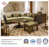 Outdoor Hotel Furniture for Living Room Corner Sofa (YB-F-009)