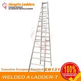 14 Steps Welded Step Ladder Aluminum Ladder