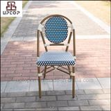 French Style Outdoor Restaurant Cafe Aluminum Rattan Chair (SP-OC443)