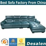 New Arrival Factory Wholesale Price Home Furniture Genuine Leather Sofa (A79)