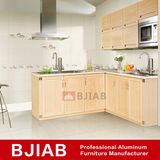 Yellow Sandalwood Modern Metal Home Furniture Aluminum Kitchen Cabinet