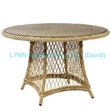 Garden Table Round Wicker Table Wicker Furniture