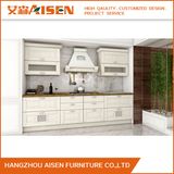 Popular Wholesale L Style Solid Wood Kitchen Cabinet