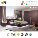 High Quality Elegant Modern Wooden Bed for Bedroom (FCA03)