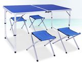 Camping Dining Table with Four Chair