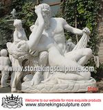 Natural White Marble Carving Sculpture (SK-2056)