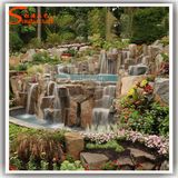 Landscape Design Ornamental Decor Stone Waterfalls Rockery