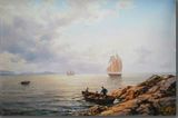 Oil Painting Craft of Sailing Ship