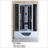 Luxury High Quality Computer Controlled Steam Sauna Shower Cabinet