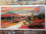 European Style Abstract Oil Painting for Wall Decor