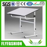 Wood Top Drafting Table with Metal Frame Drawing Desk (CT-45)