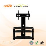 Good Design Glass & Wooden TV Display Stand Has Bracket (CT-FTVS-NK102B)