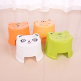 Wholesale Cheap Small Kids Step Shower Plastic Stool with Animal Pattern