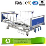 Sk041-3 Hospital Metal 3-Functiions Manual Bed Price