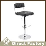 New Style Modern Adjustable PU Leather Kitchen Cheap Bar Stool