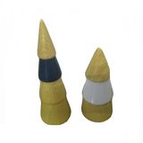 Cone Shaped Ceramic Craft for Home Decoration